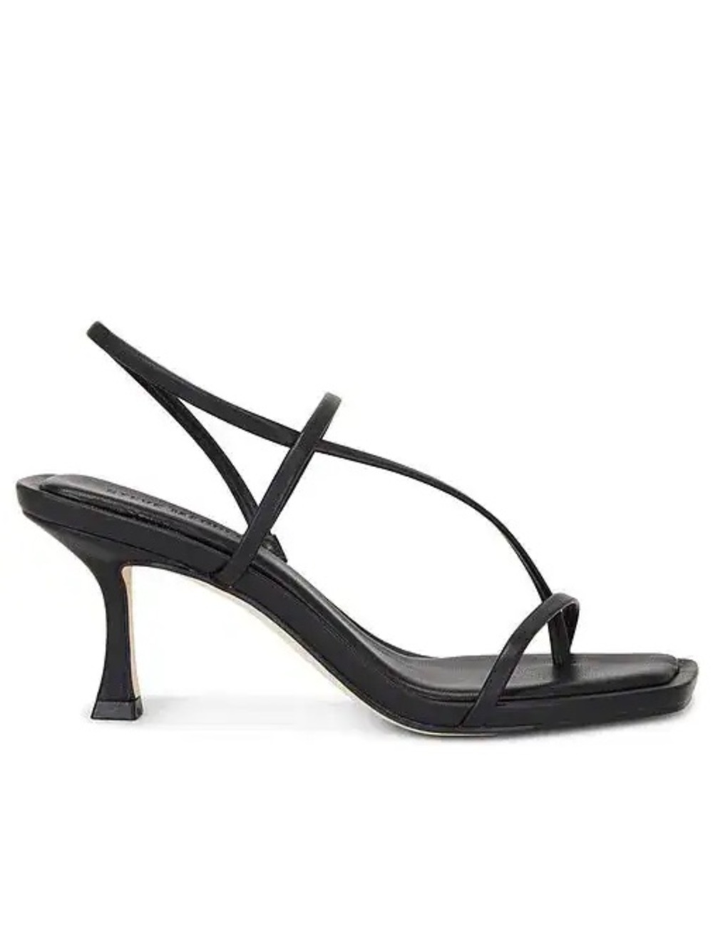 STEVE MADDEN Locke Heel in Black Leather | SLIGHTLY USED
